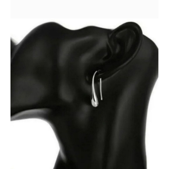 Jewely Set, 16" Necklace, Bracelet. Earrings, Ring .925 Waterdrop Sterling... - Picture 8 of 12